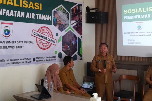 Dinas ESDM Gelar Sosialisasi Pemanfaatan Air Tanah